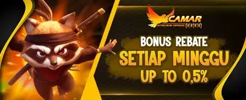 Rebate Slot Game Harian 0.5% promotion banner